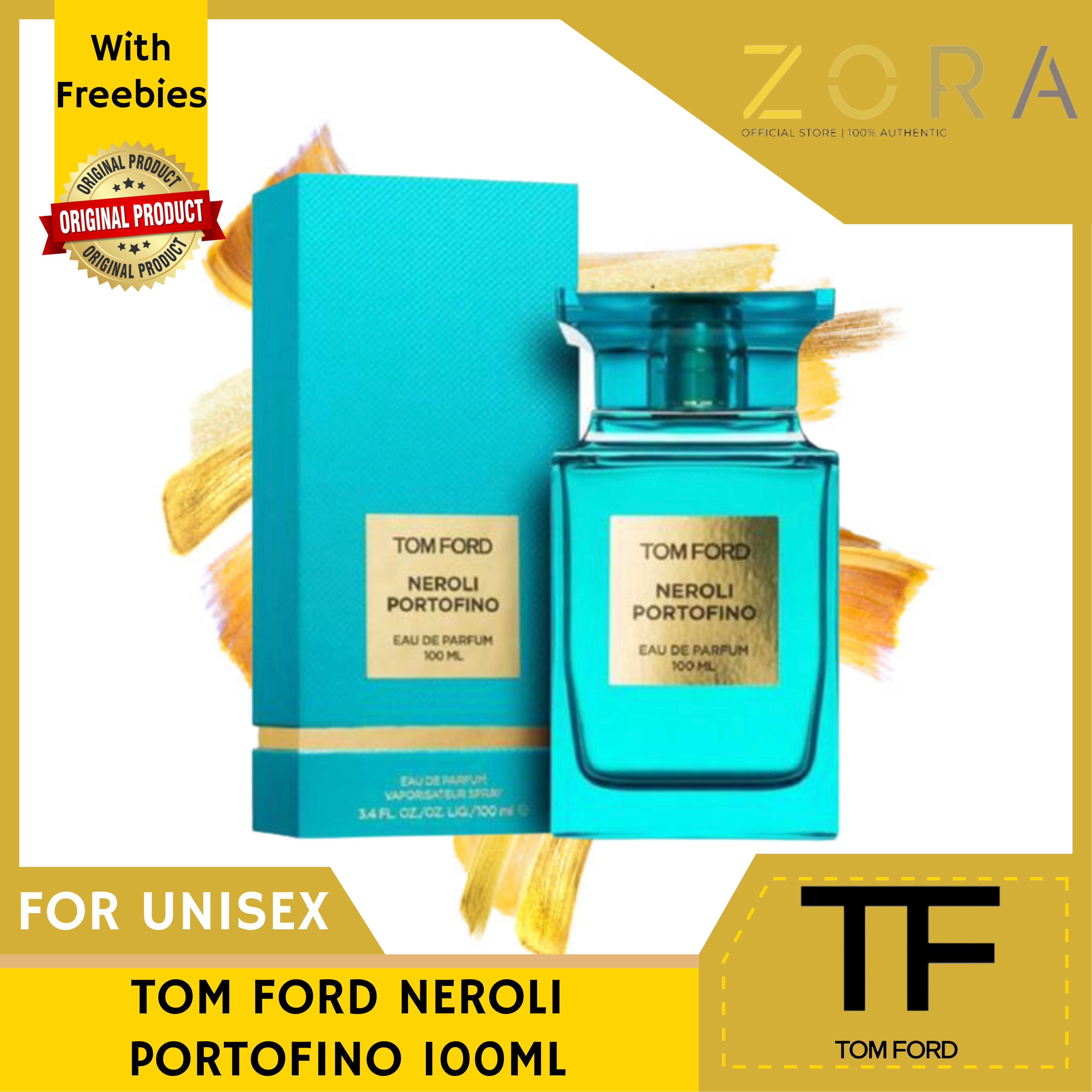 ZORA PH TOM FORD NEROLI PORTOFINO Eau De Parfum 100ml perfume for women |  Oil Based perfume for women original | bath and body works perfume |  perfume dessert | perfume long
