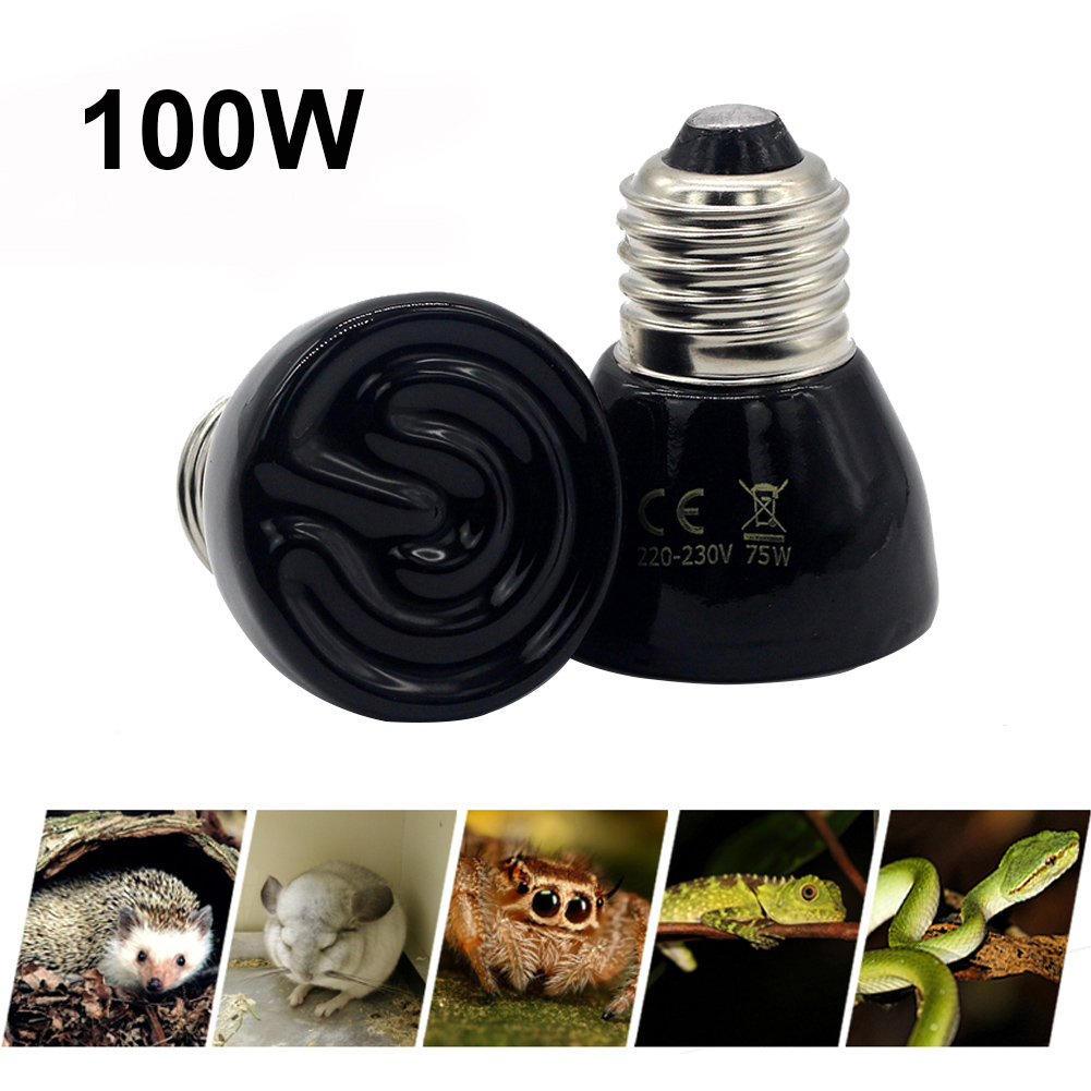1 Pack Ceramic Heat Lamp for Pet Coop Heater Reptile Chicken Lizard