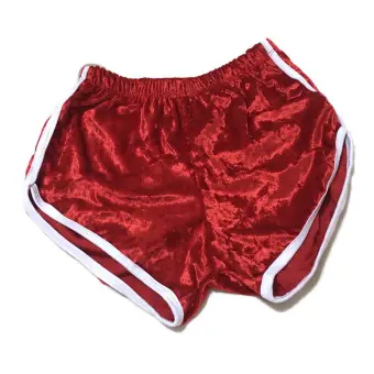 cheap velvet shorts