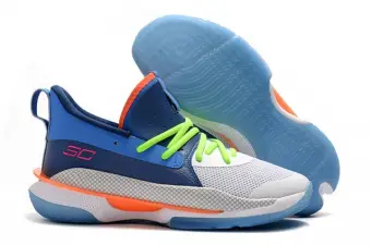 orange under armour basketball shoes