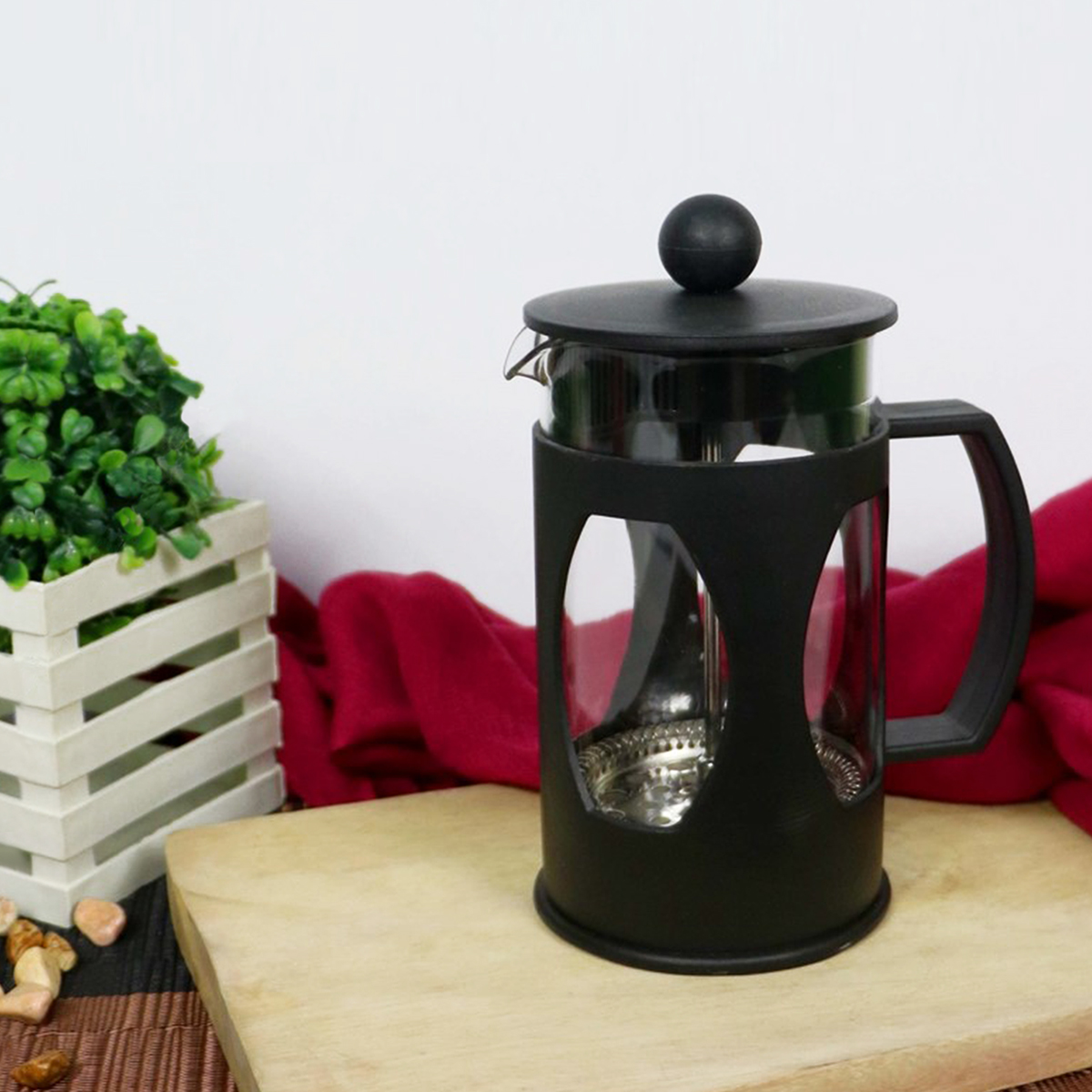 Omega Houseware Rotter Coffee Tea Maker French Press With