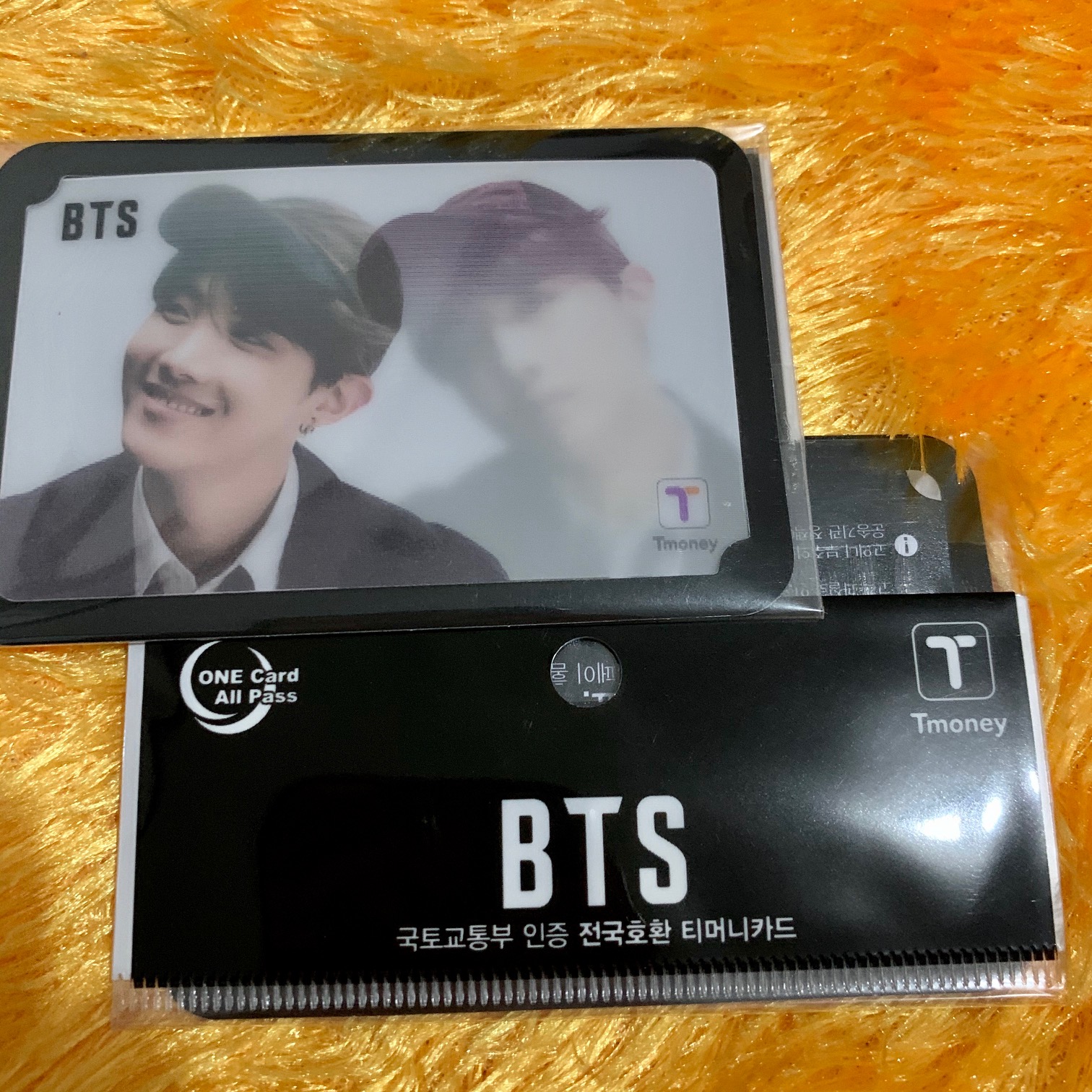 Bts J Hope T Money Lenticular Transportation Card Limited Edition Collector S Item Lazada Ph