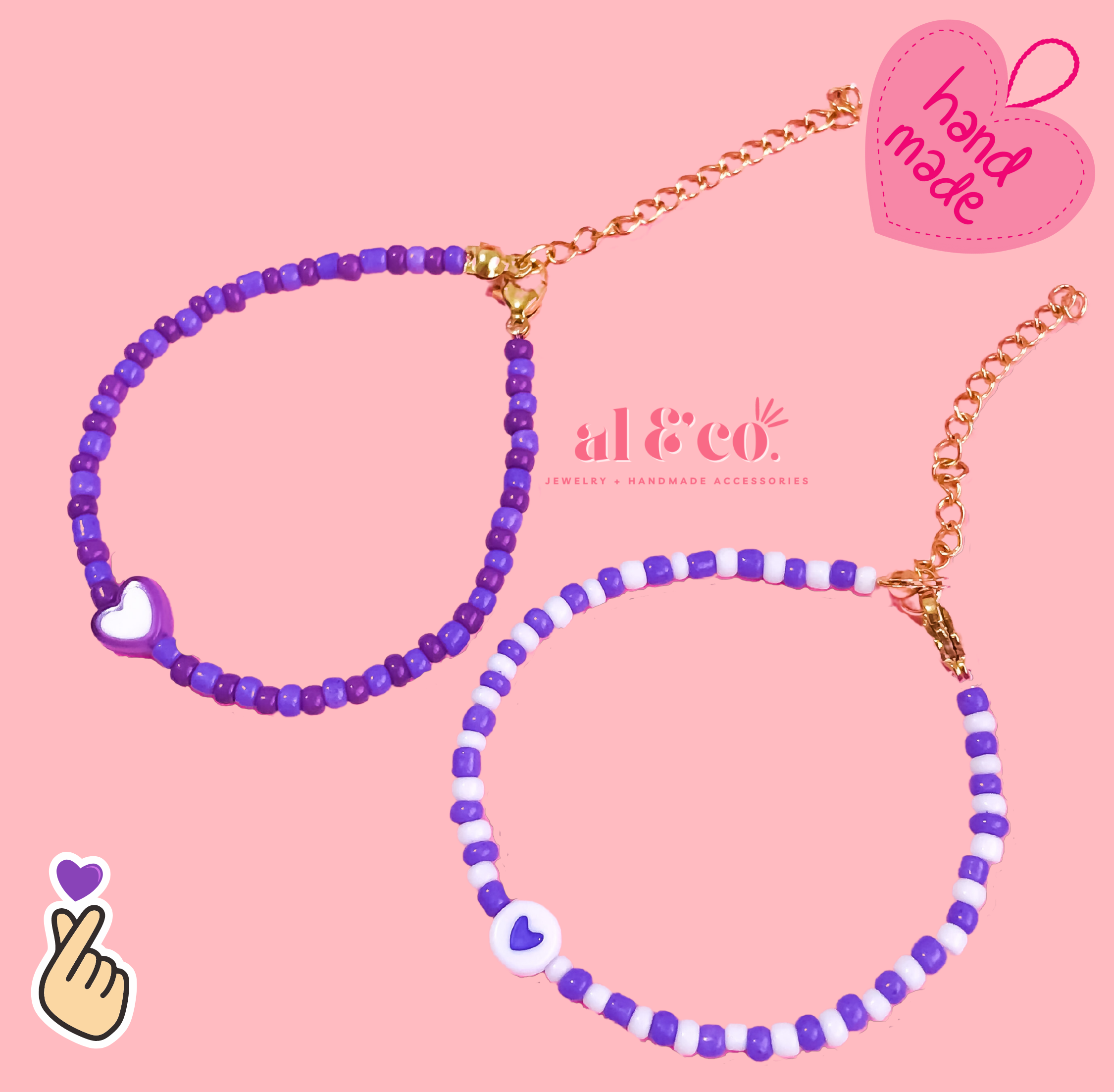 BTS V I Purple You Bracelet – shinestarfashion