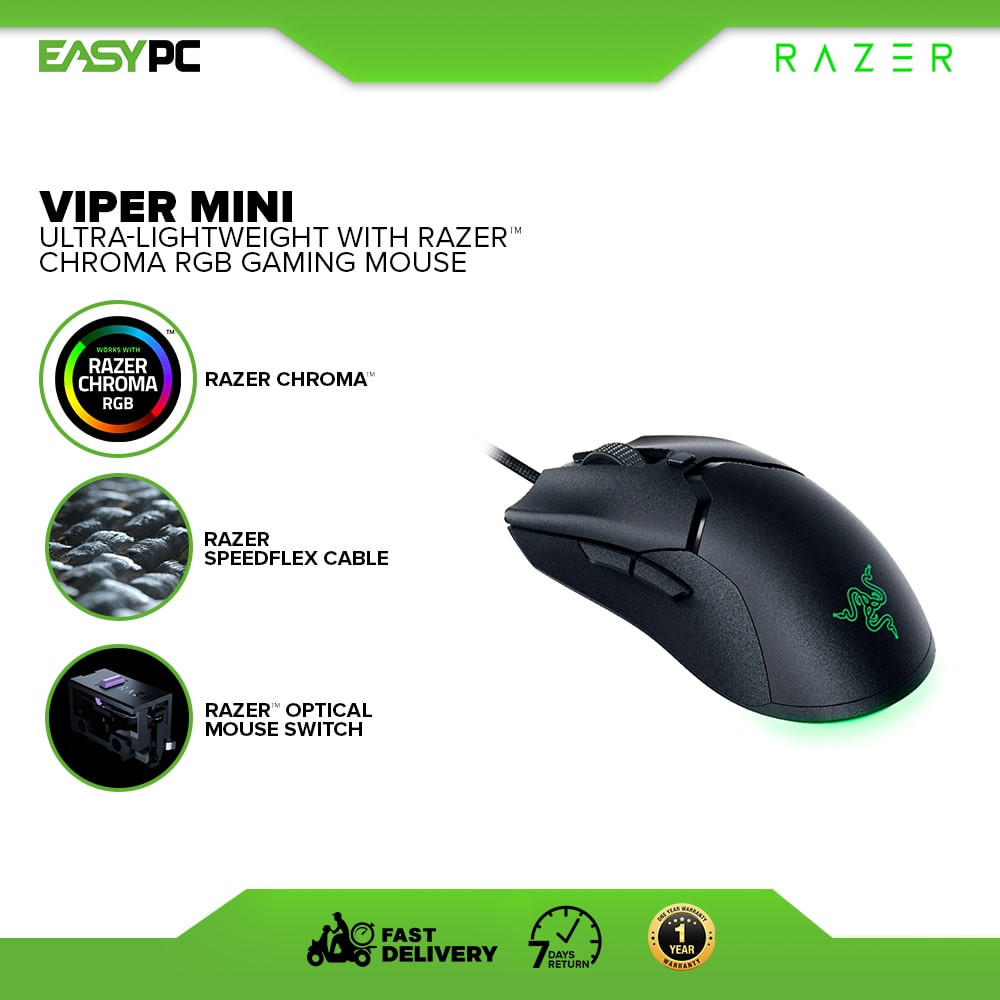 Razer Viper Mini UltraLightweight Gaming Mouse with Razer™ Chroma RGB