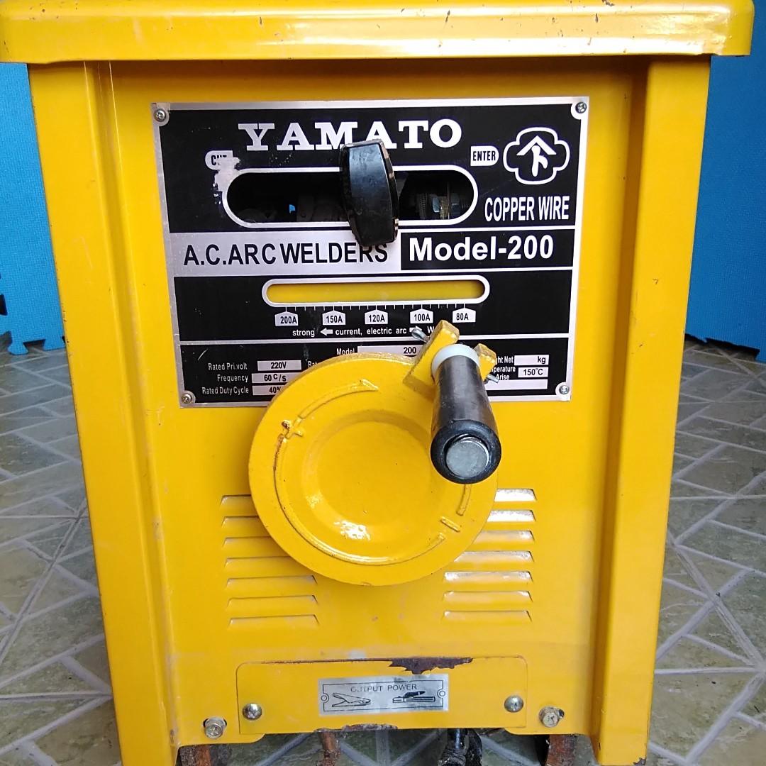 YAMATO Welding Machine Heavy Duty 200A Aluminum Lazada PH