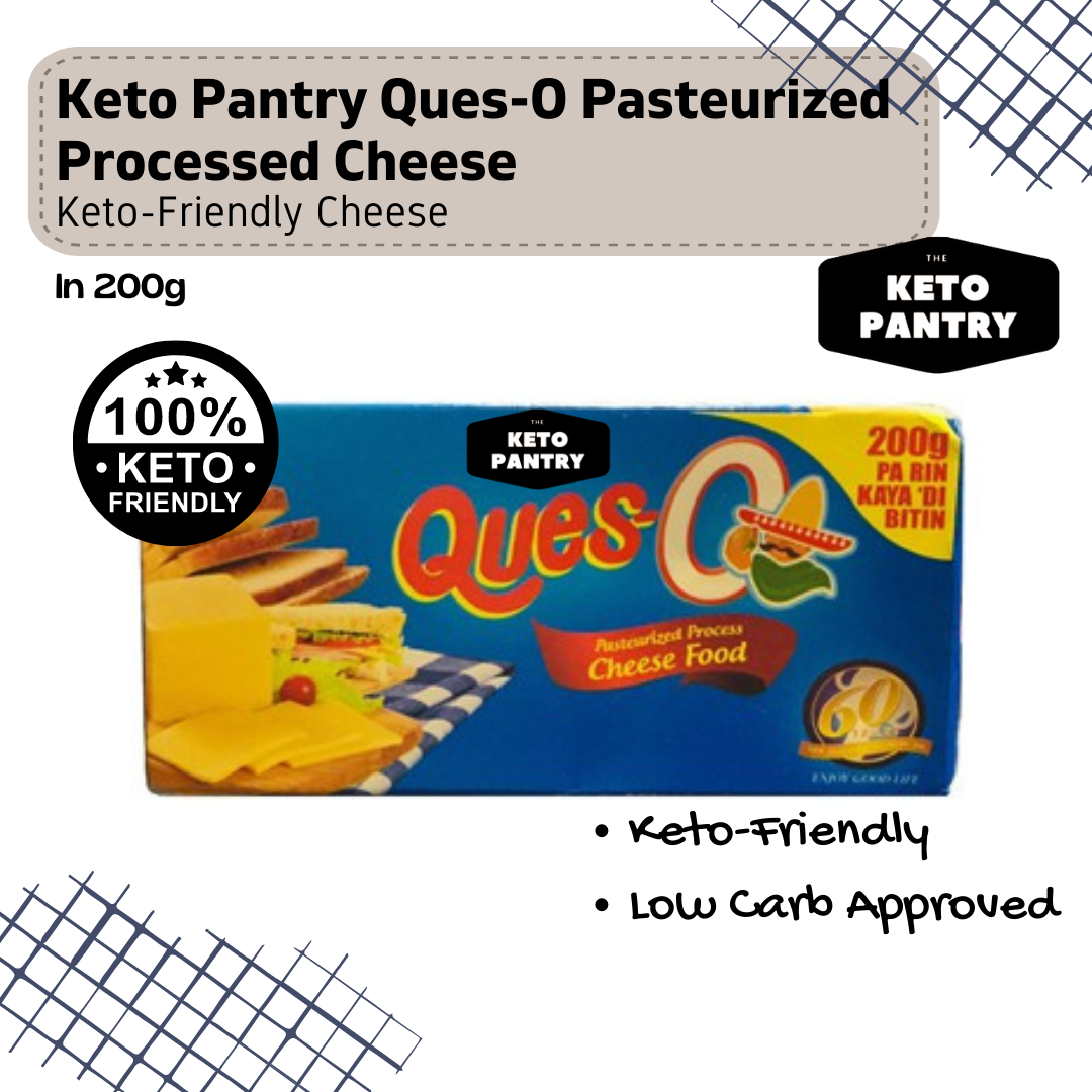 QuesO Pasteurized Processed Cheese 200g Keto Friendly Cheese Lazada PH
