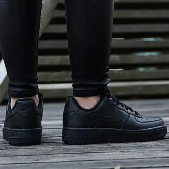 air force one black shoes