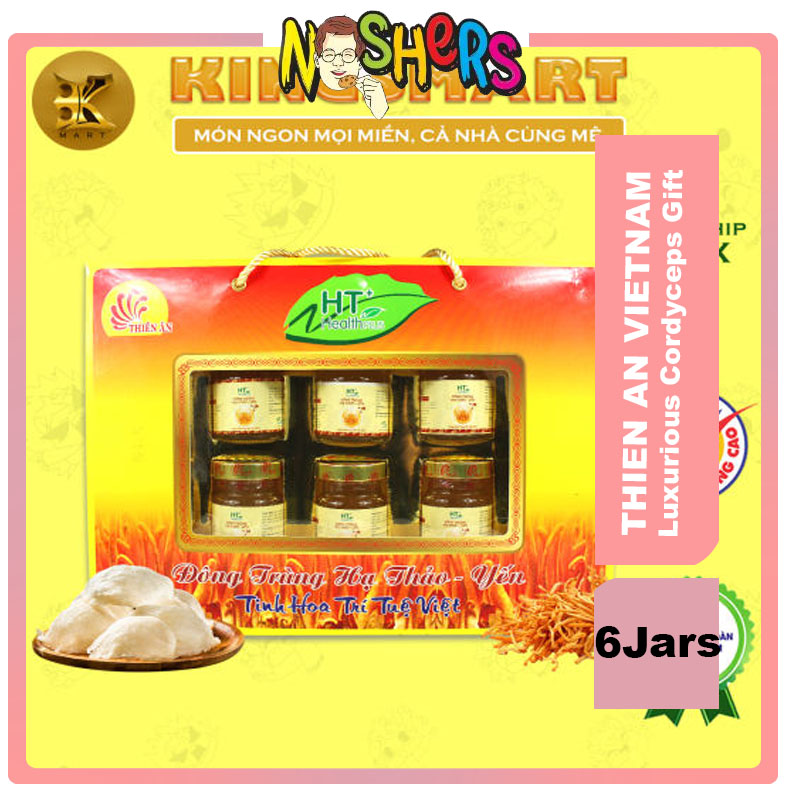 Noshers Thien An Luxurious Cordyceps Bird's Nest Gift Box Treatment of
