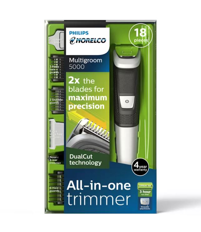 philips norelco series 5000 trimmer attachments