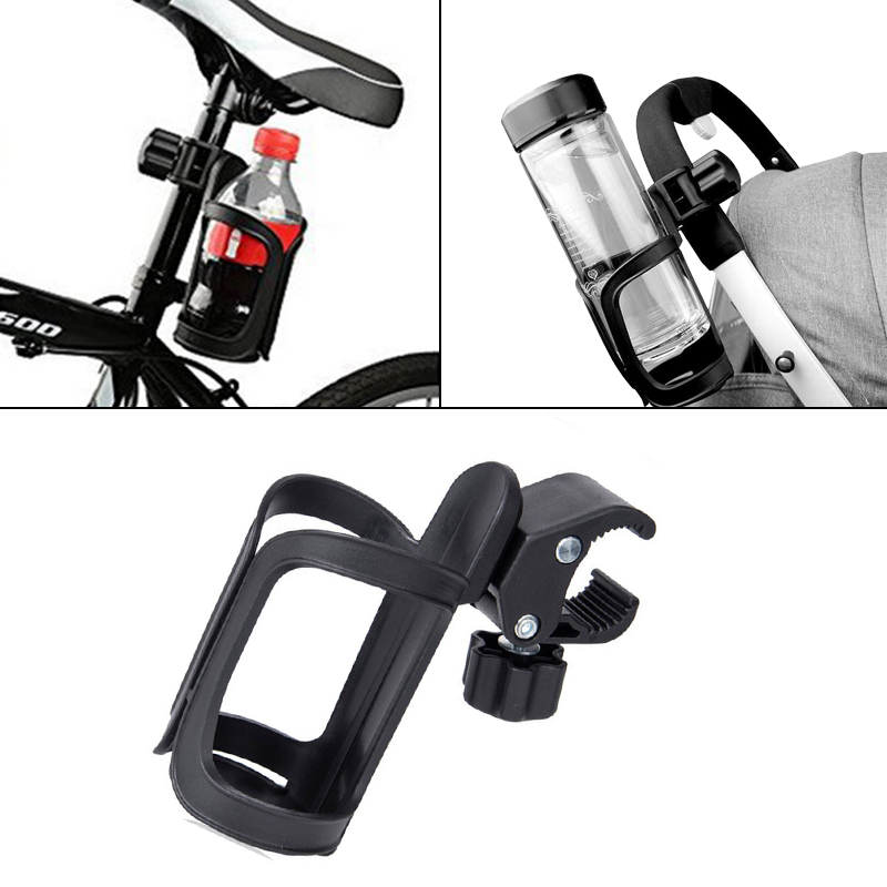 Motorcycle Cycling Bicycle Baby Stroller Handlebar Bottle Cup Holder Mount Cage 