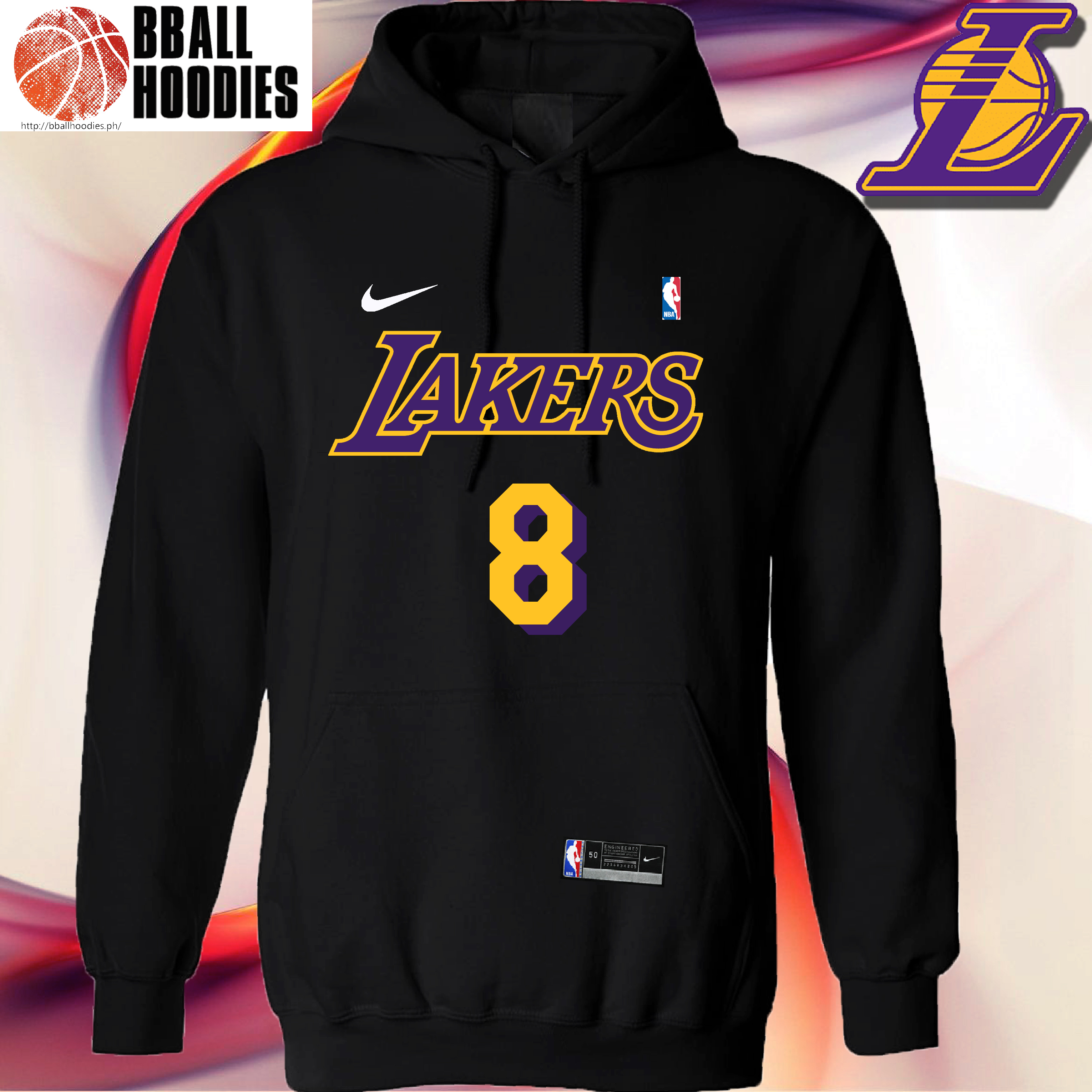 CHSC Men Basketball Hoodie-Lakers #24 Kobe Bryant,Winter Long sleeve  training pullover,Boys Basketball jersey Clothing Tops,Outdoor sports  jacket Black-Small : : Fashion