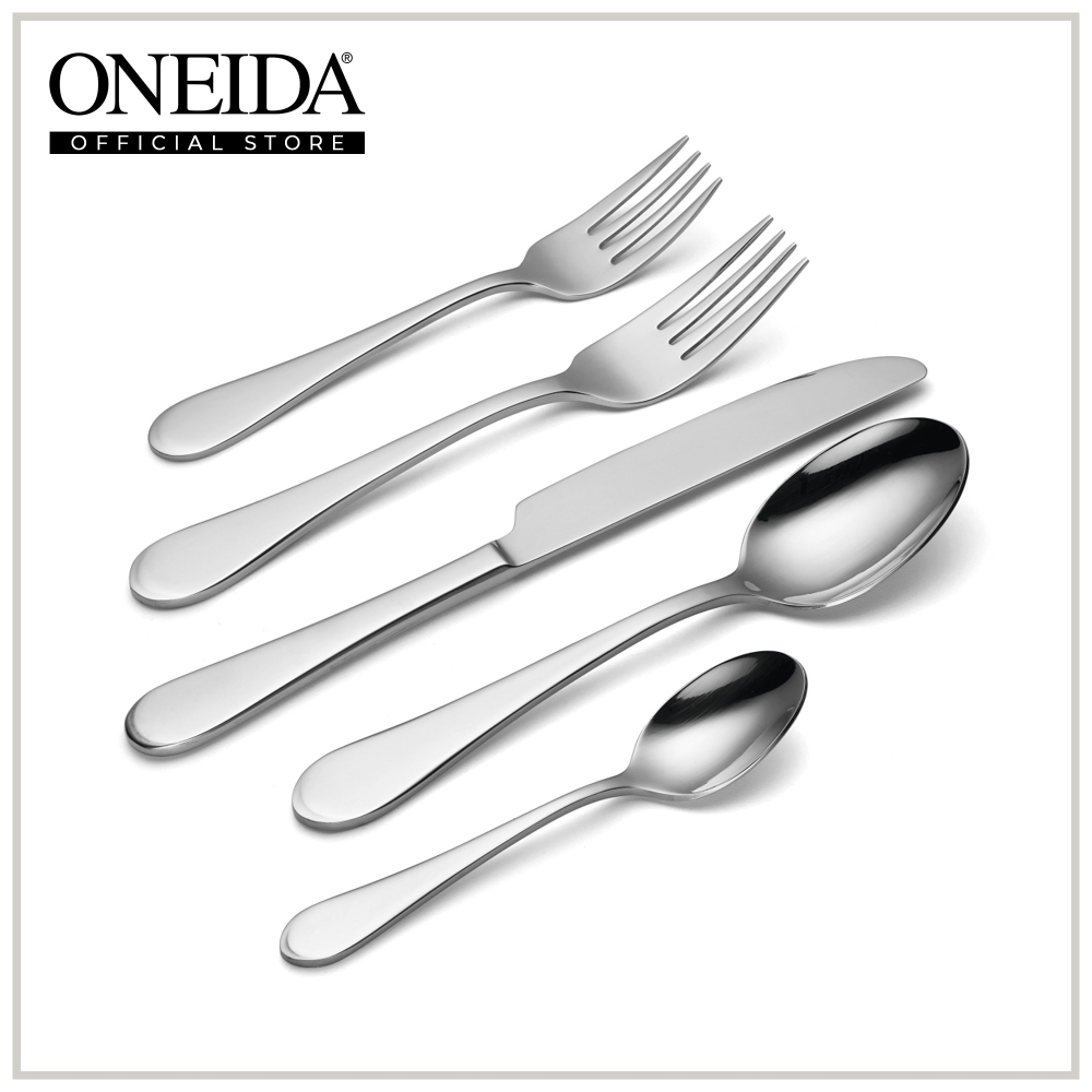 Oneida Icarus 45Piece Everyday Flatware Set Lazada PH