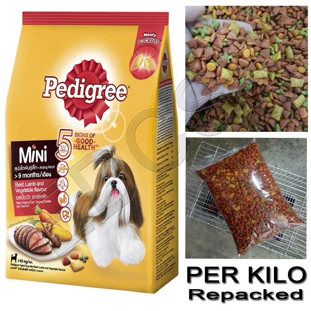 pedigree dog food mini