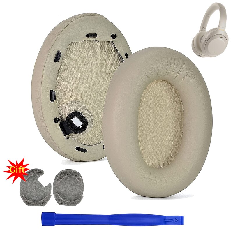 KUTOU Replacement Ear Pads Cushions For Sony WH1000XM4 Headphone Soft