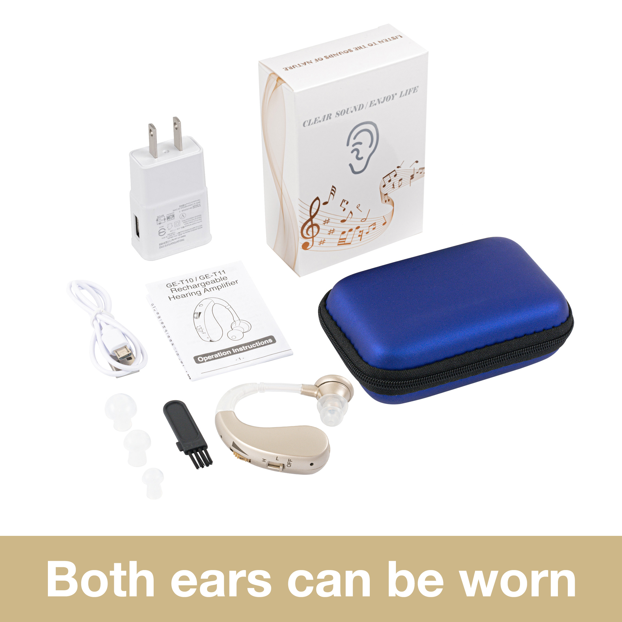SUPERMAN Hearing Aids for Adults Original High Quality Hearing Aid