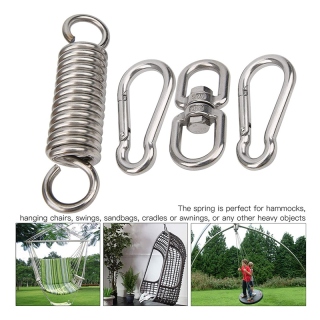 Spring Hanging Kit Stainless Steel Suspension Ceiling Hooks Heavy Duty Swing Hangers For Yoga Swing Hammock Ta Bá»‰m Concungshop Com