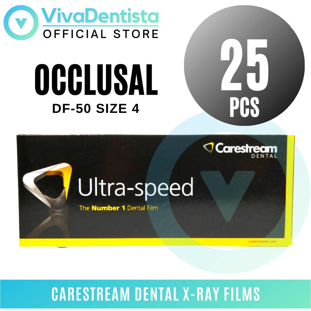 CARESTREAM Dental XRay Film UltraSpeed Size 4 Occlusal Xray