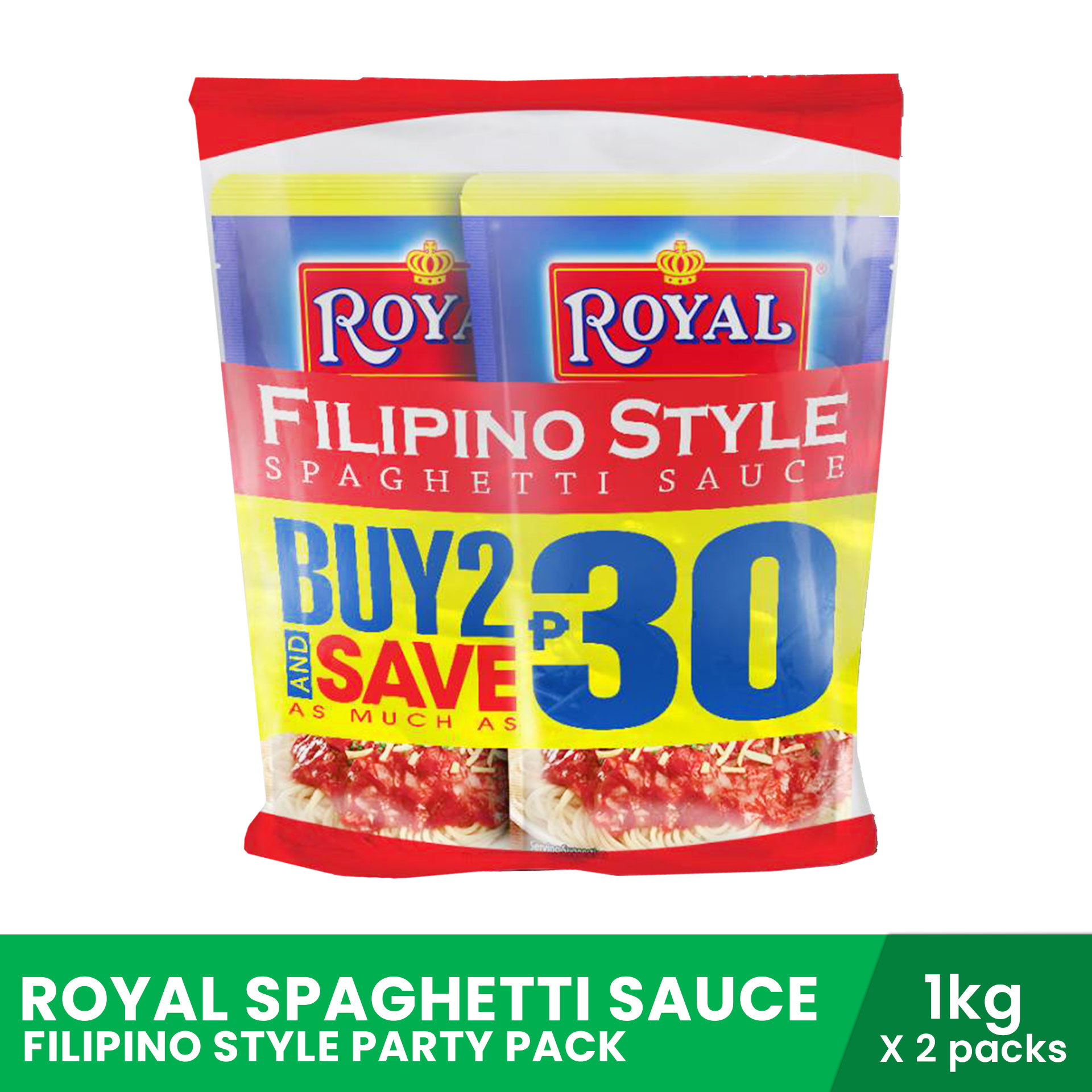 ROYAL Spaghetti Sauce Filipino Style 1kg Party Pack, pasta sauce