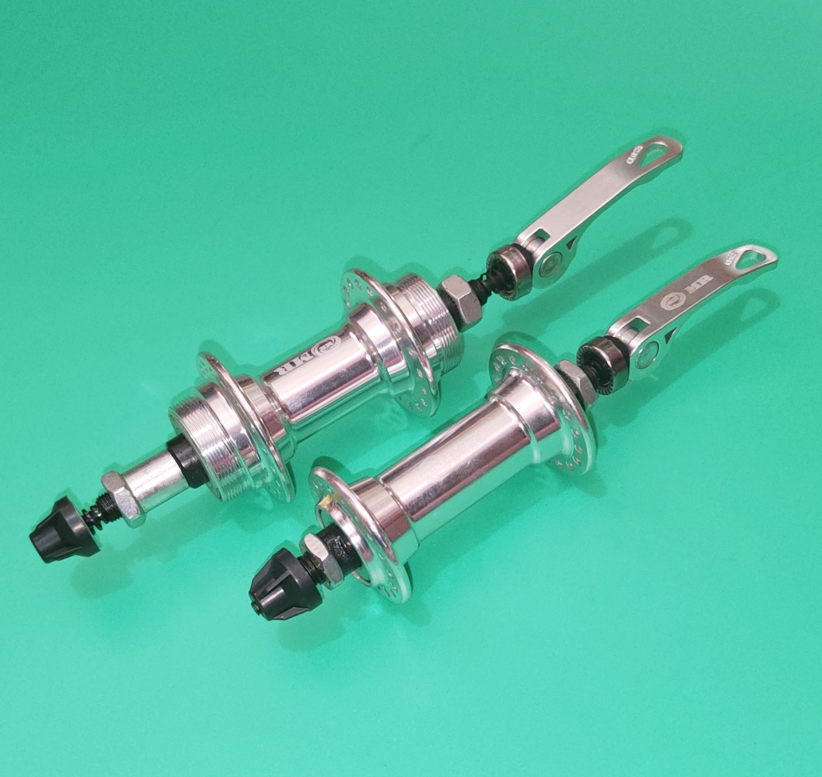 Bike ALLOY Quick Release Bike Hubs Set Front and Rear Hub for Universal