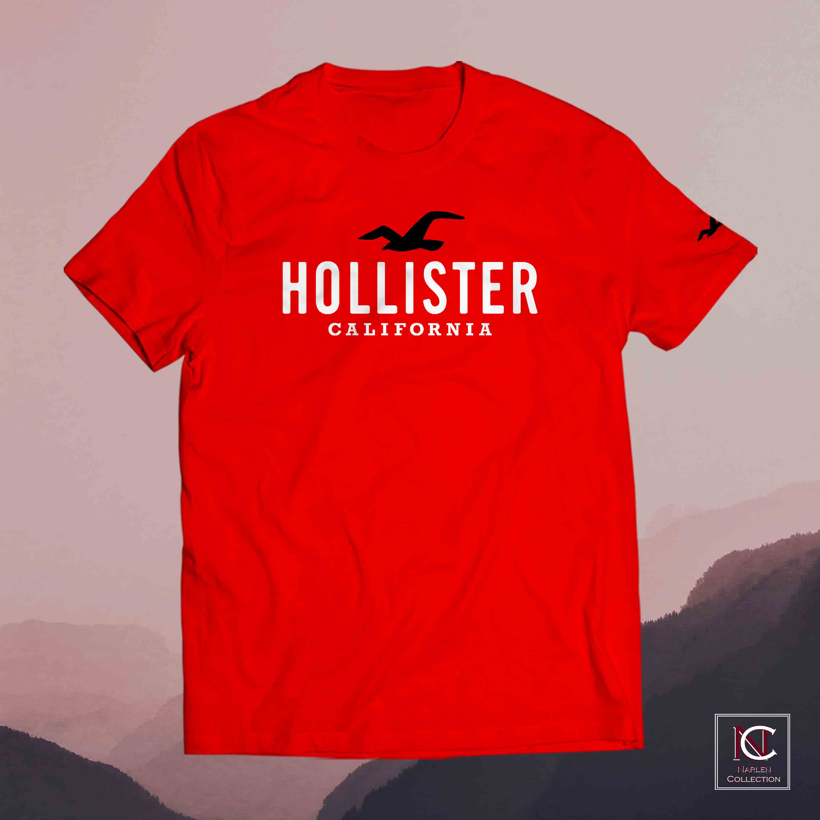 NC Hollister T Shirt (Customize T Shirt) Men T Shirt