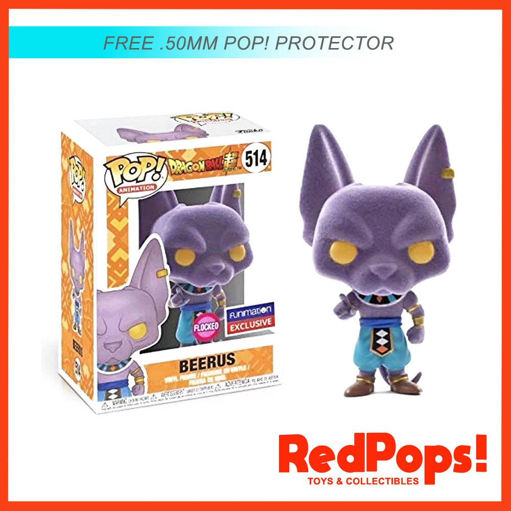 funko pop beerus flocked