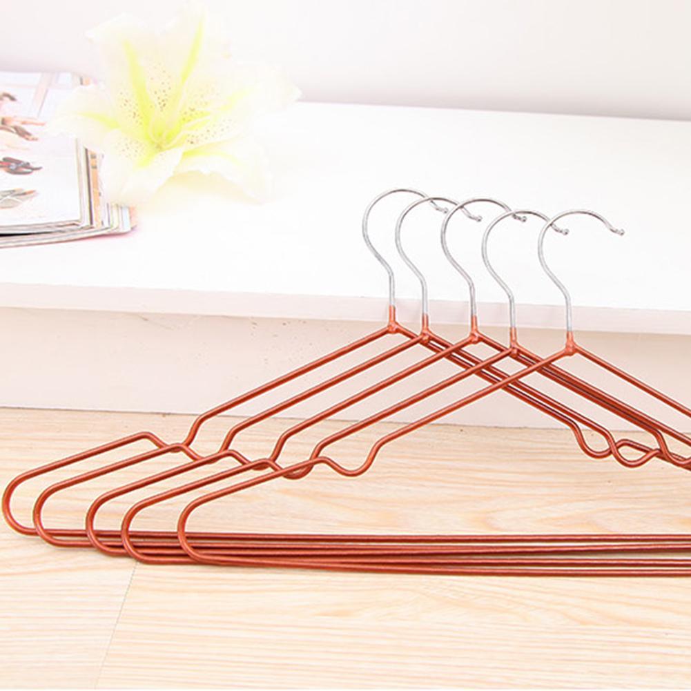 [5M SHOP] 10PCS/lot Stainless Steel Drying Hanger Strong Cloth Hangers