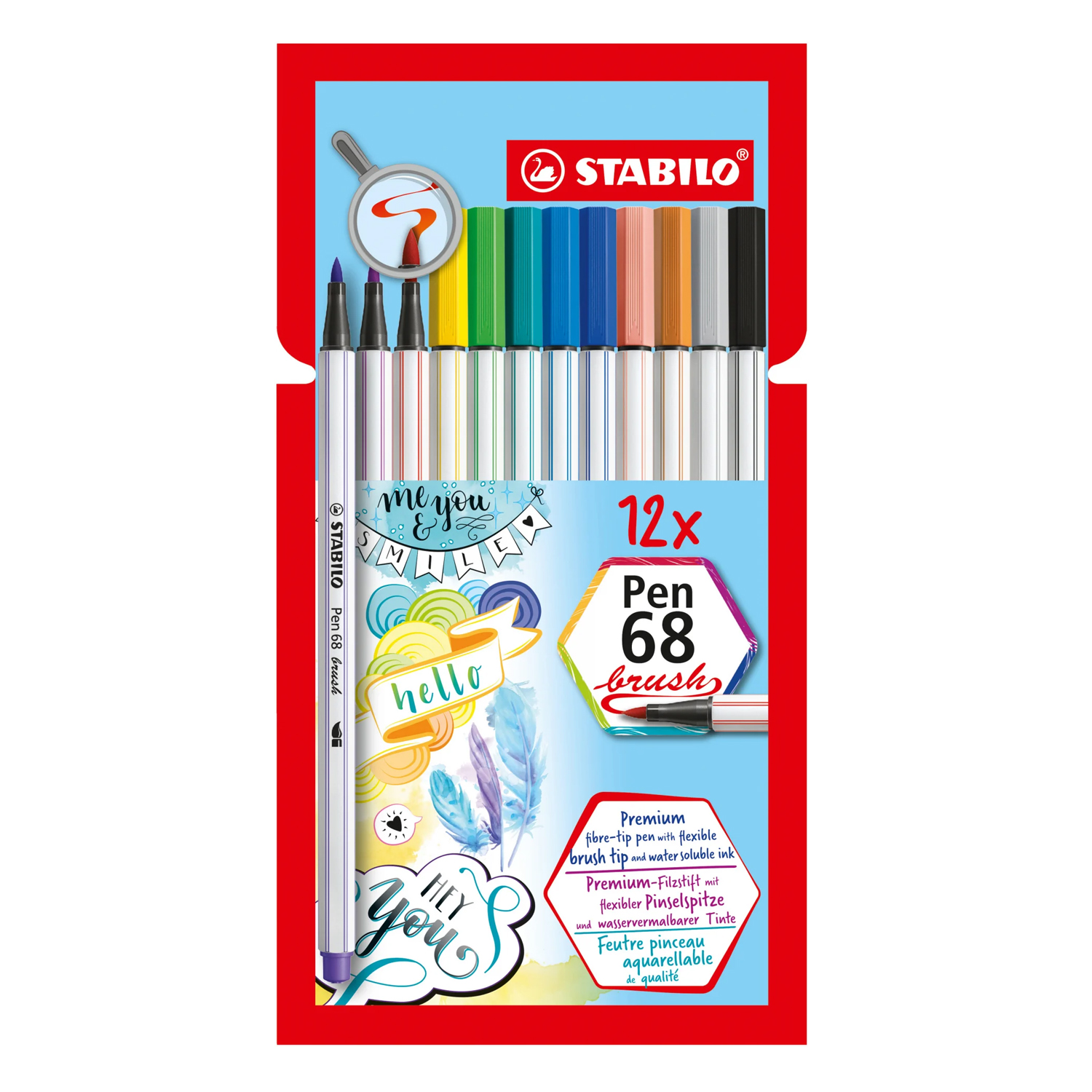 Stabilo Pen 68 Brush 1,0MM 568-26 Light Fresh -Tint