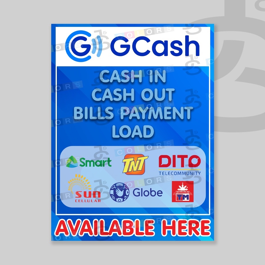 GCash Business Tarpaulin | Lazada PH