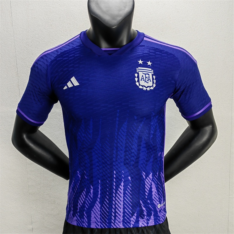 Boutique 2022 Player Version Argentina World Cup Jersey Argentina Away Jersey World Cup 2022