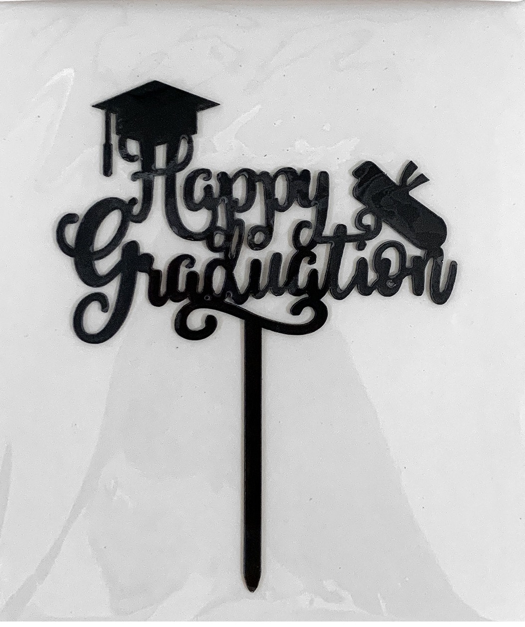 GRADUATION CAKE TOPPER for celebrations and party congratulations