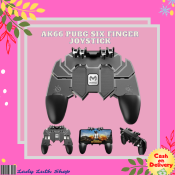 AK66 PUBG Mobile Gamepad Controller with Six Finger Trigger