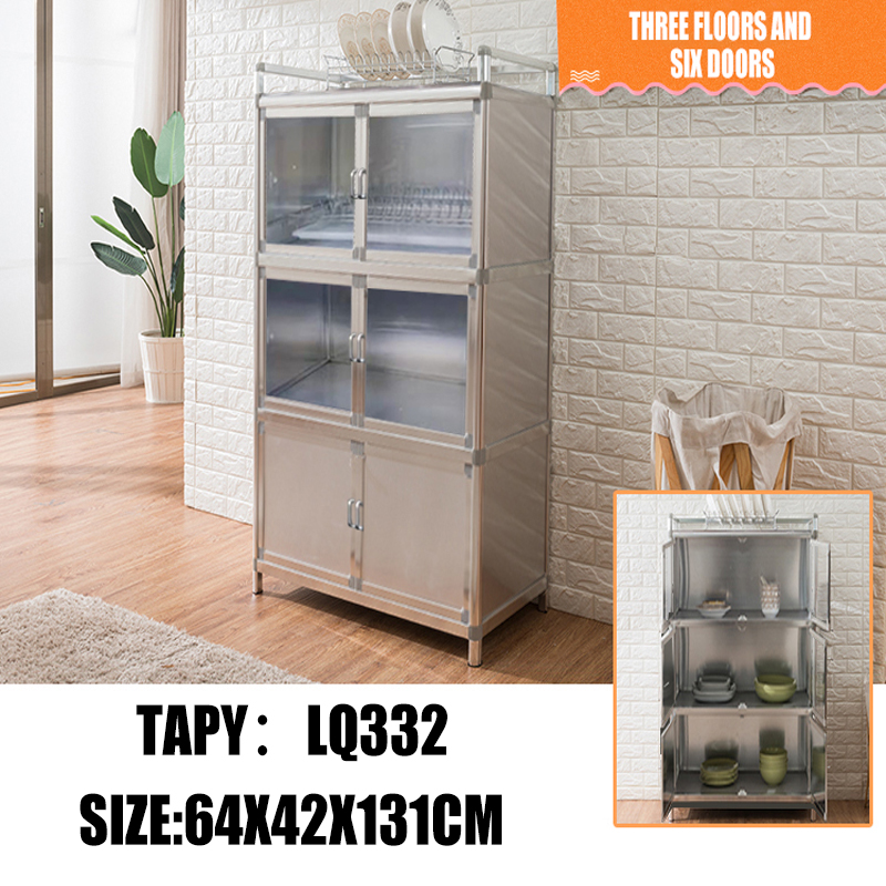 Home cupboard storage kitchen aluminum alloy