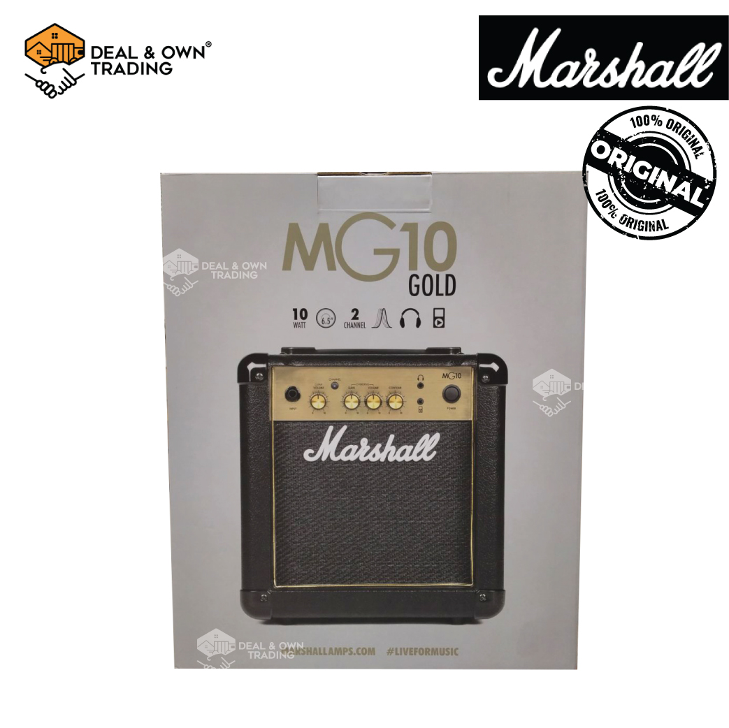 Original Marshall MG10G/MG-10G 10W Blk  Gld Guitar Combo Amplifier  Lazada PH