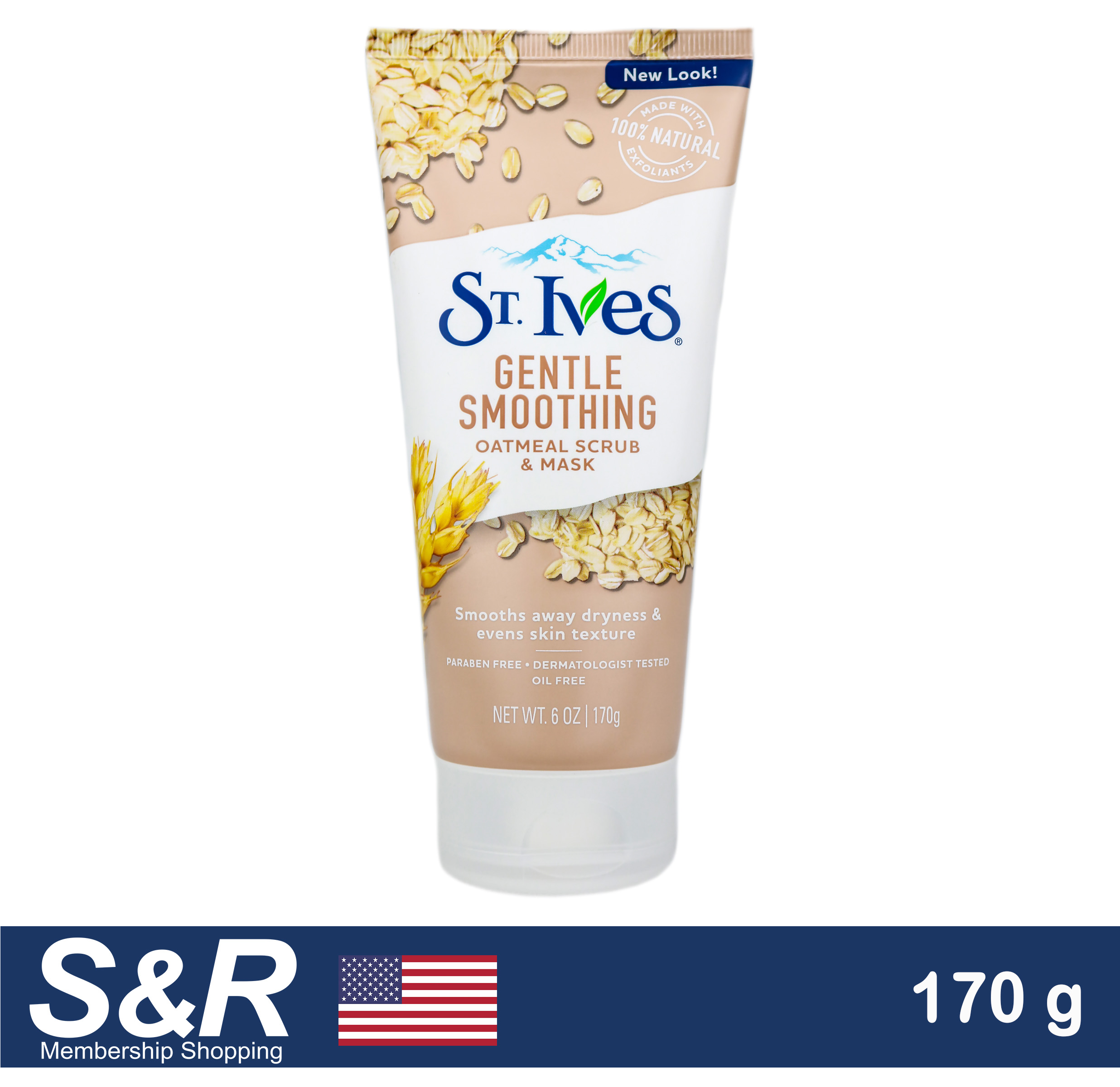 St Ives Gentle Smoothing Oatmeal Scrub And Mask 170 G Lazada Ph 9476