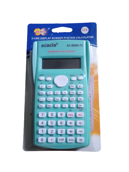 ACACIA 2-LINE DISPLAY SCIENTIFIC CALCULATOR AA-98MS-7C | Lazada PH