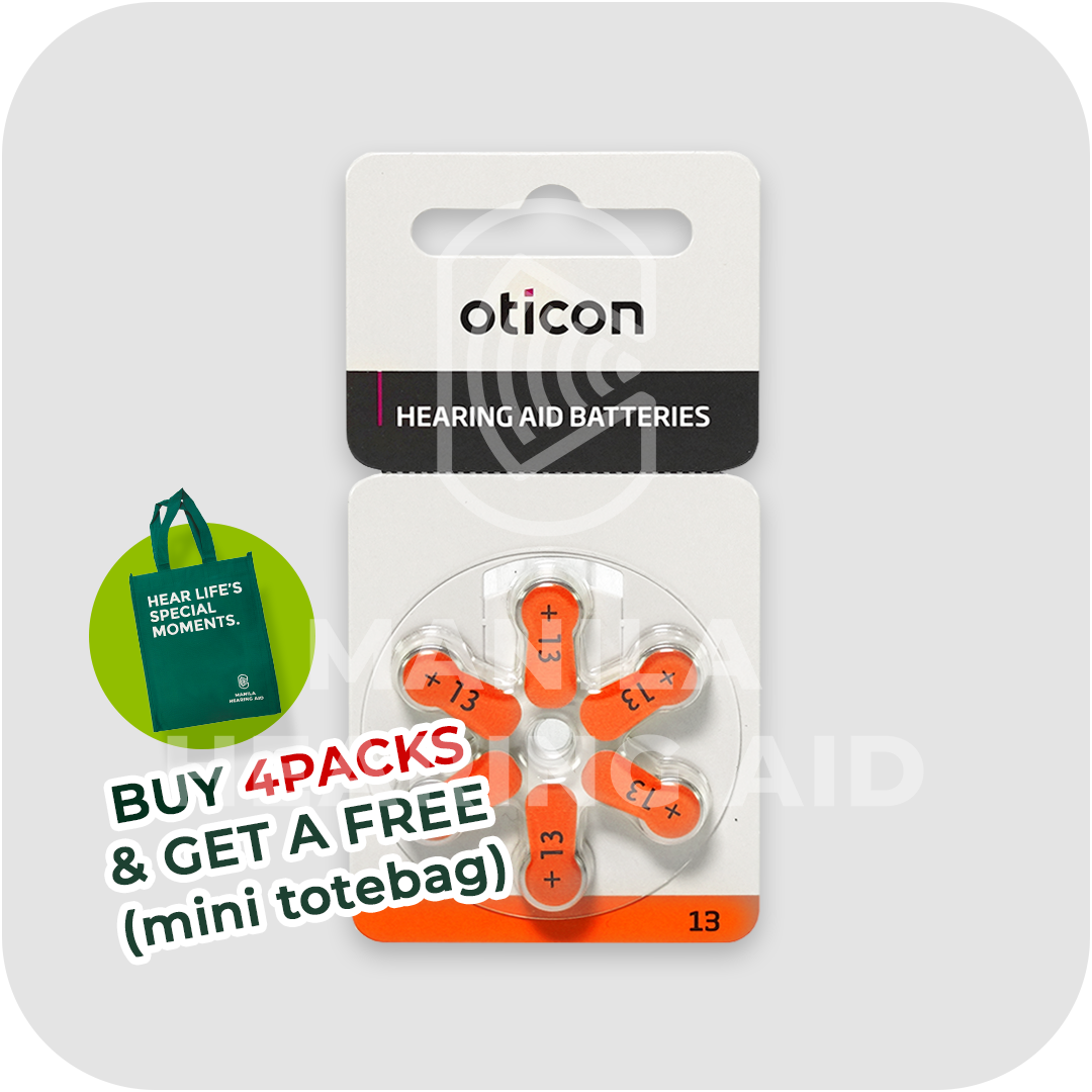 Manila Hearing Aid Center Oticon Battery Size 13 Lazada PH