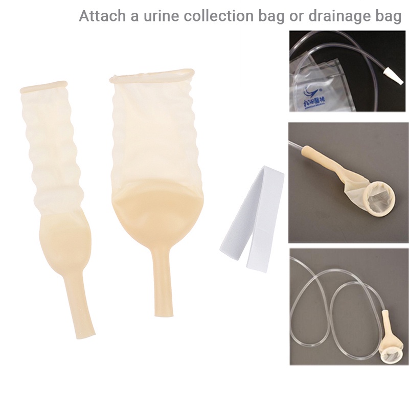 1 Pieces Reusable Medical Latex Sleeve Type Urine Bag Male Drainage Catheter  Bag 1000ML Urine Collector Bag Urinal Pee Holder - AliExpress