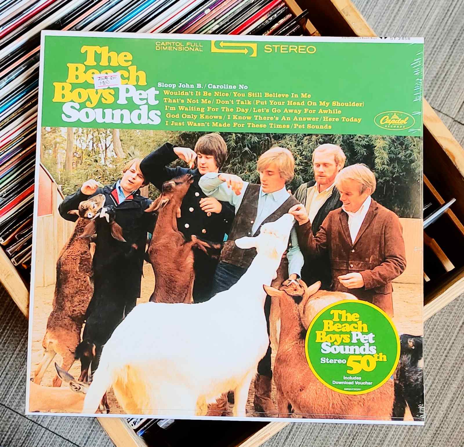 The Beach Boys Pet Sounds Vinyl LP Plaka The Grey Market Records