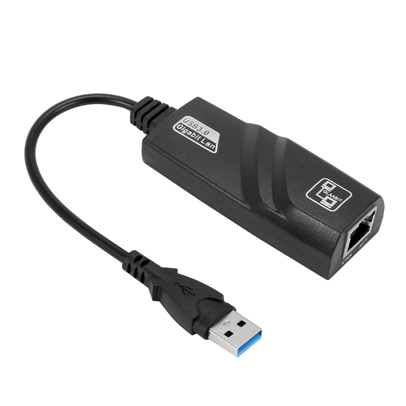 USB 3.0 to 10/100/1000 Mbps Gigabit RJ45 LAN Network Adapter