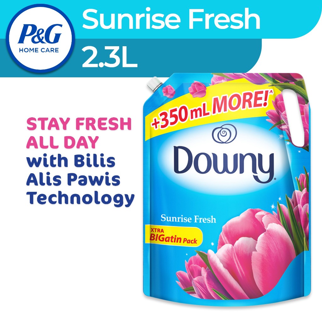 Downy Fabric Conditioner Sunrise Fresh 2.3L XL Refill (Fabcon,Fabric Softener) Lazada PH