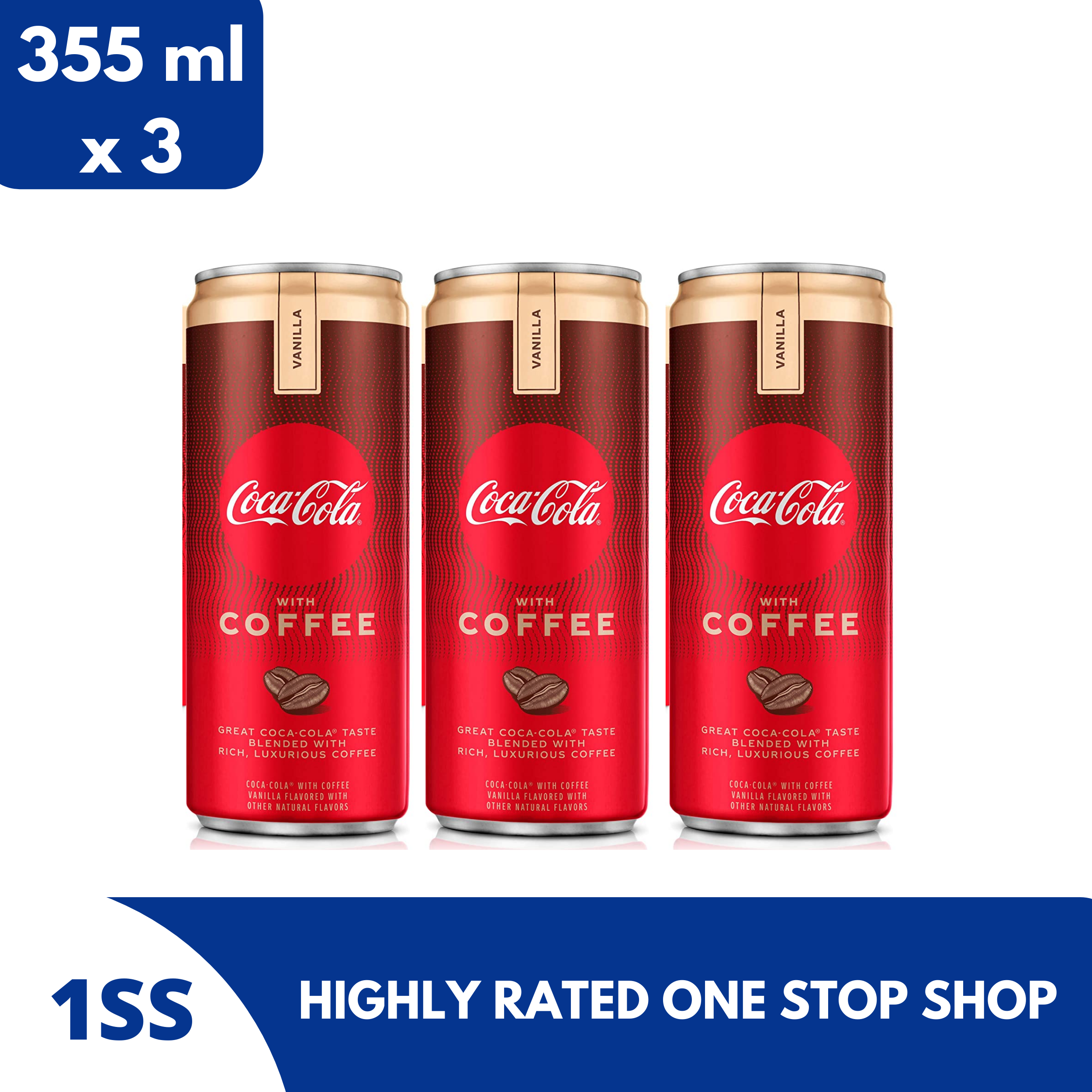 Coca-Cola Avec Cafe Vanille - 355 ml