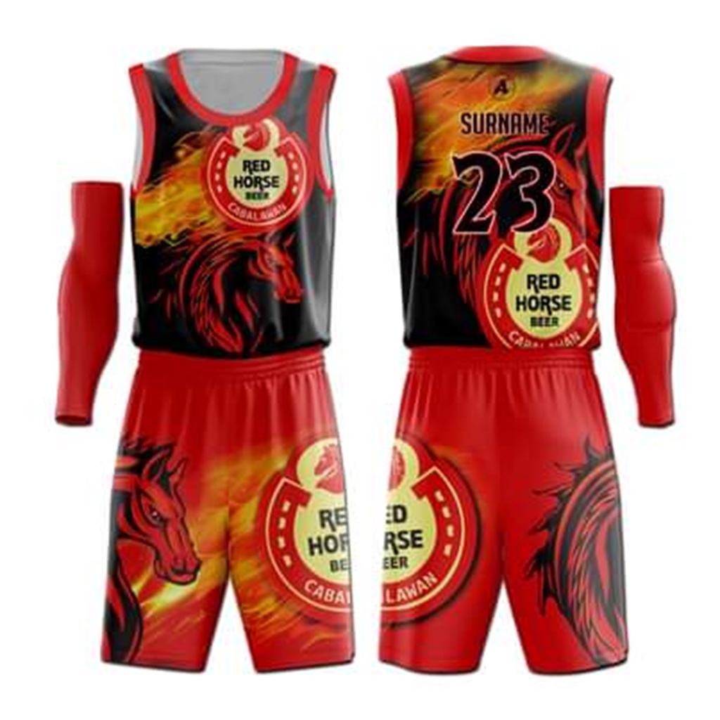 Redhorse New Basketball Jersey Free Customize Name And Number Full