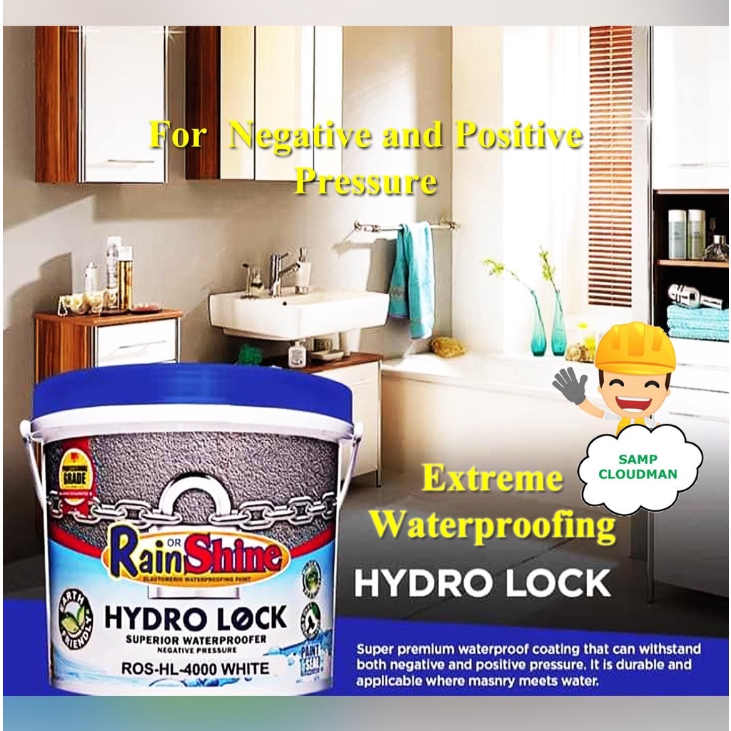 Cash sa paghahatid ） Rain or Shine Hydrolock Superior Waterproofing