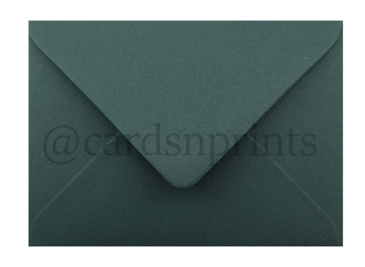 Hunter Green Envelope ( 5x7 ) Wedding Invitation Envelope DIY