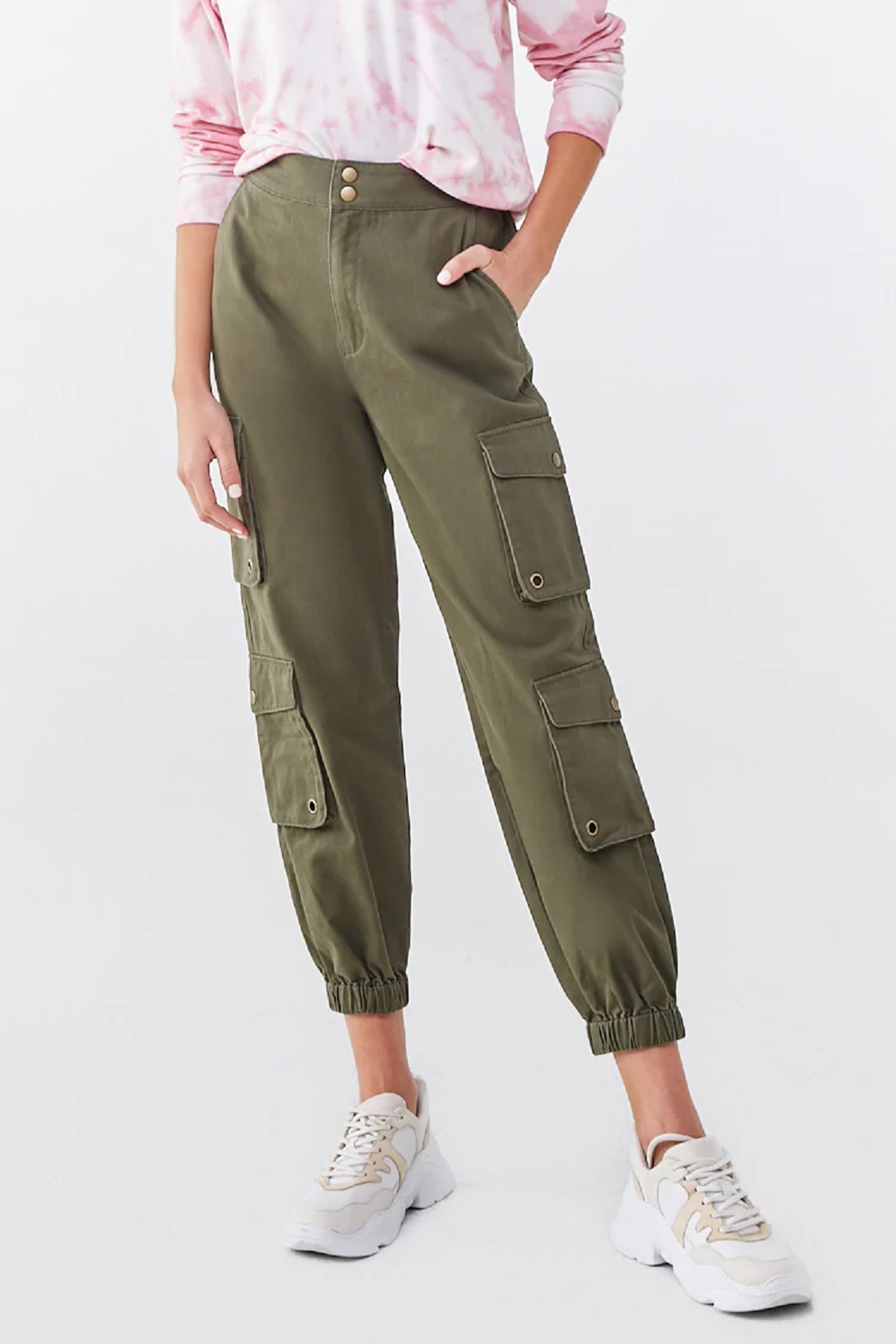 denim joggers womens forever 21