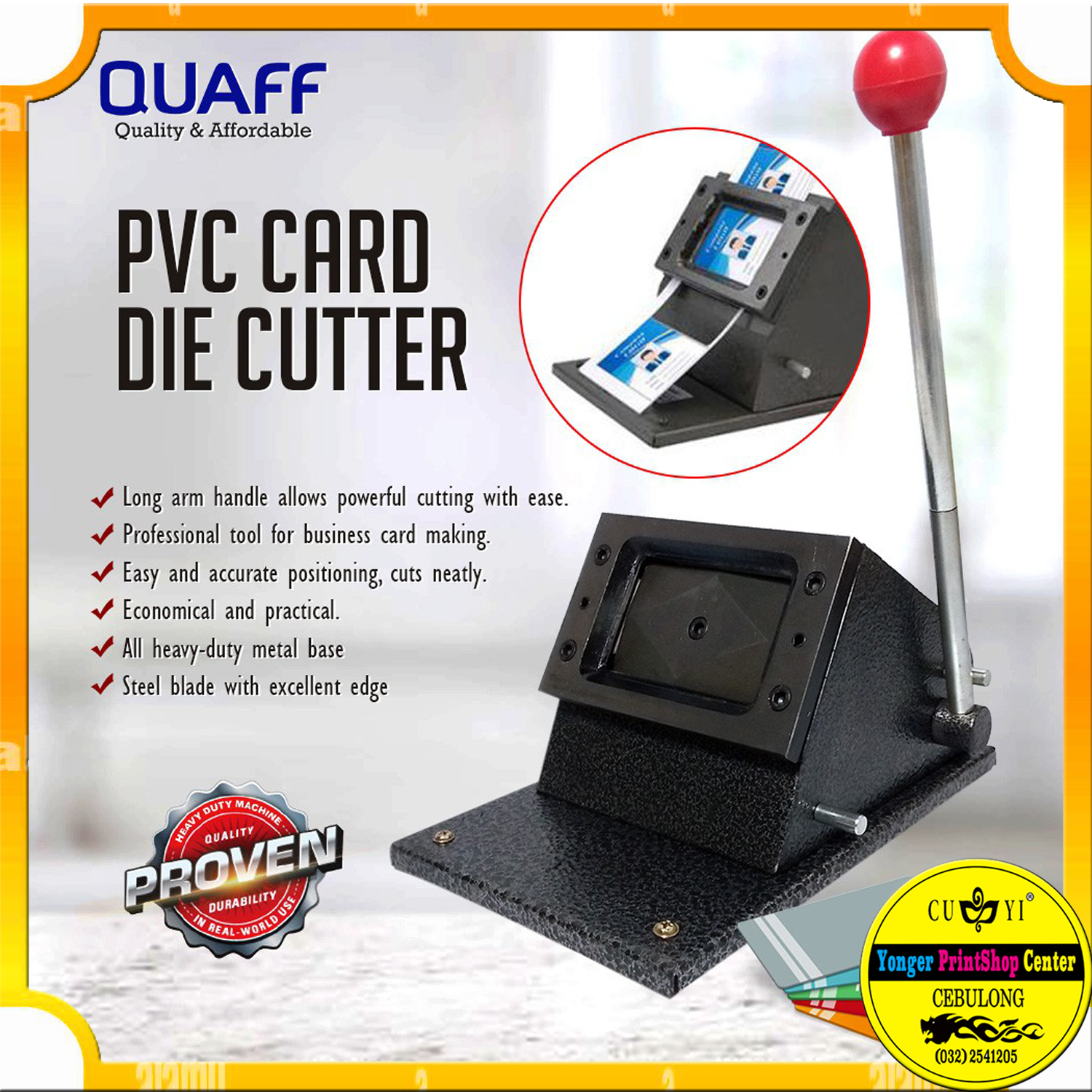 1PC QUAFF PVC ID CUTTER CEBULONG CUYI Lazada PH