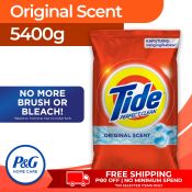 Tide Laundry Powder Detergent - Original Scent, 5400g