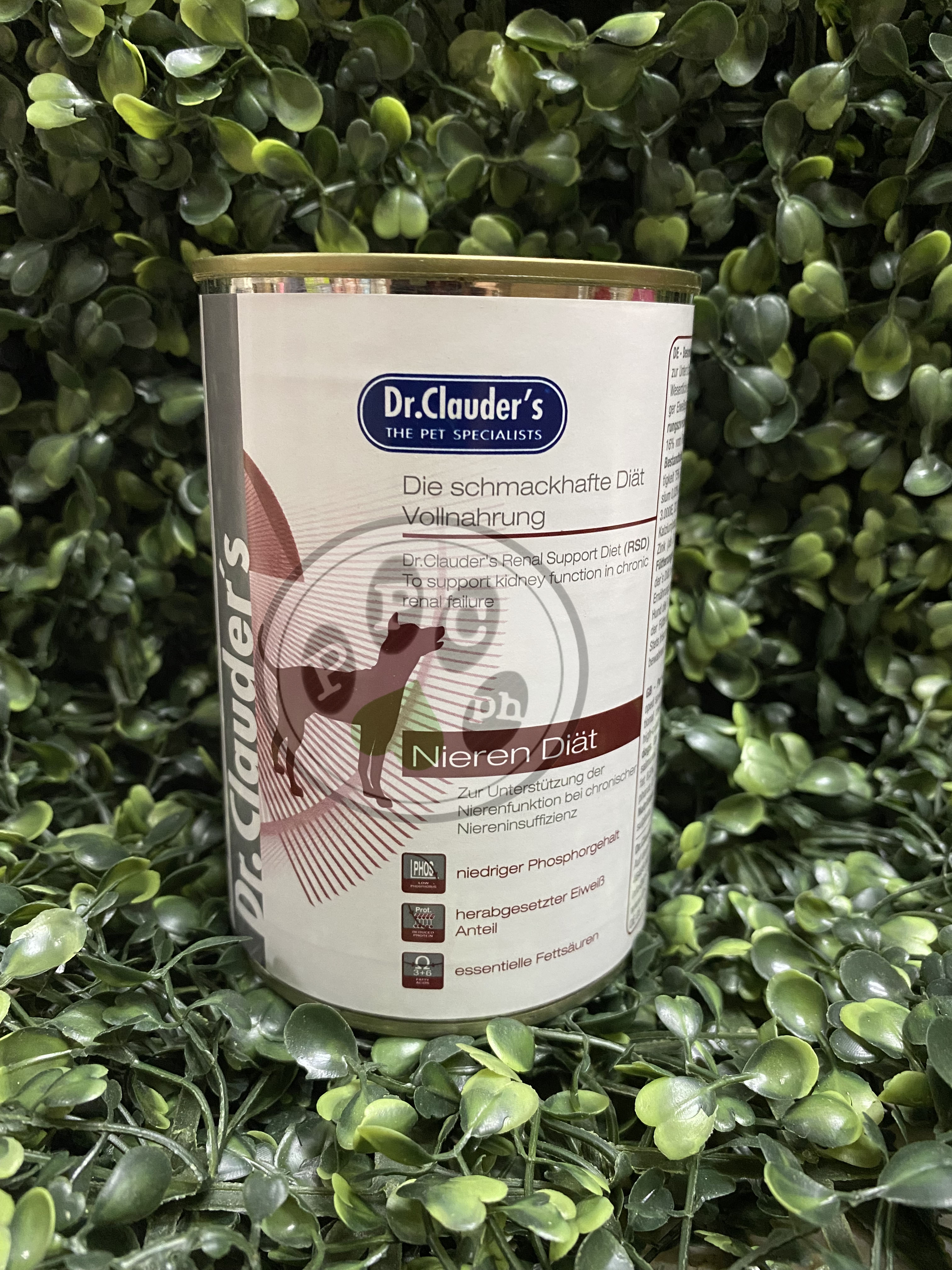 Dr. Clauder's Kidney (Renal) Diet 400g Dog Wet Food (Red) Lazada PH