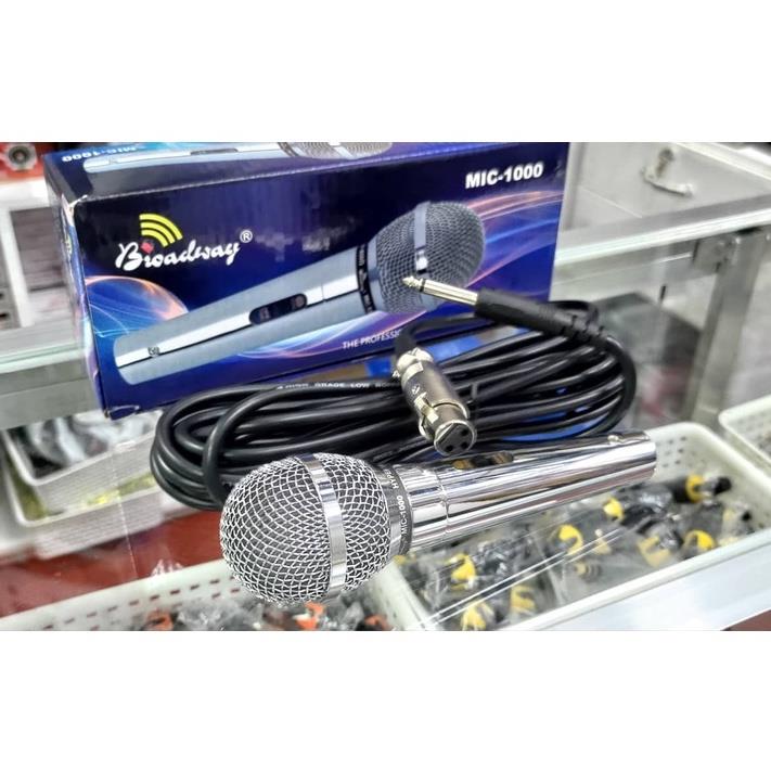 BROADWAY MC1000 PROFESSIONAL DYNAMIC MICROPHONE Lazada PH