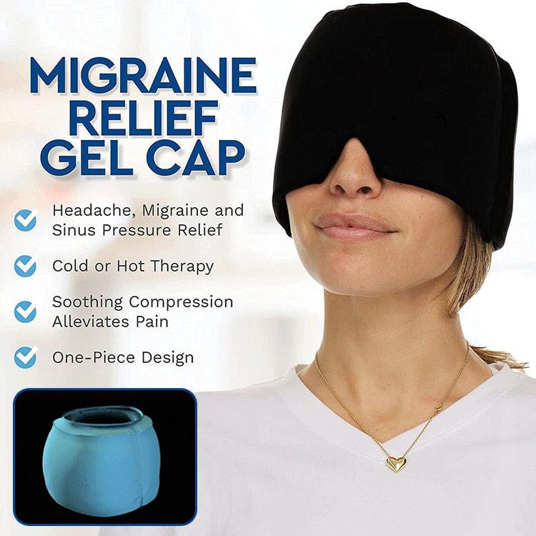 Halo Migraine Relief Cap Headache Relief Hat Form Fitting Headache Ice